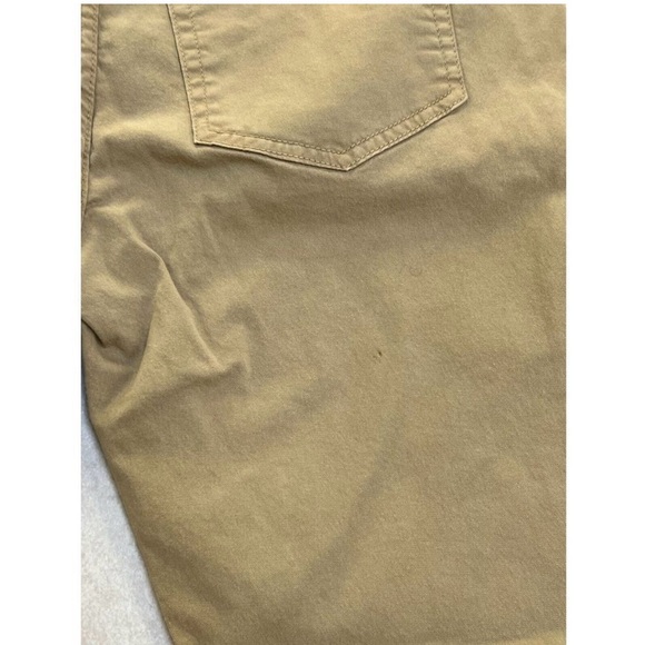 Mens Joes Slim Fit Khaki Tan Comfort Stretch 5 Pocket Jeans Pants Size 33 GUC - Picture 4 of 5